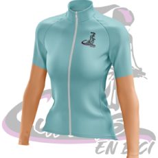 Jersey Unicolor Turquesa